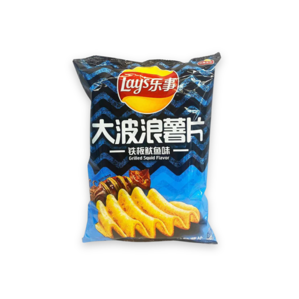 Wavy Lays Grilled Squid (China)