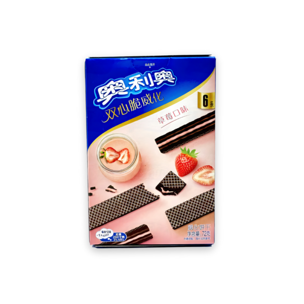 Oreo Strawberry Wafers (China)