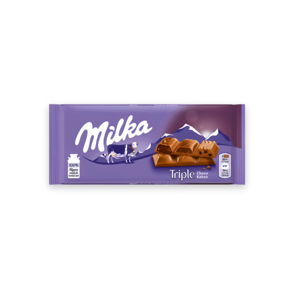 Milka Triple Chocolate Bar (Germany)